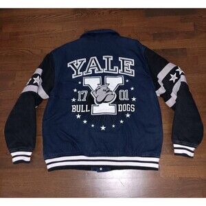Vintage Stall & Dean Yale Varsity Jacket Mens 3XL XXXL Yale University Bulldogs